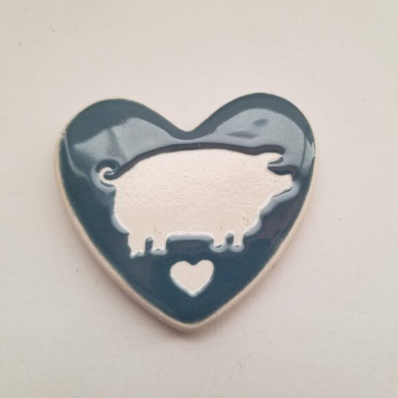 Lot of 6 Pig magnets figurines statues collection - Picture 2 of 11